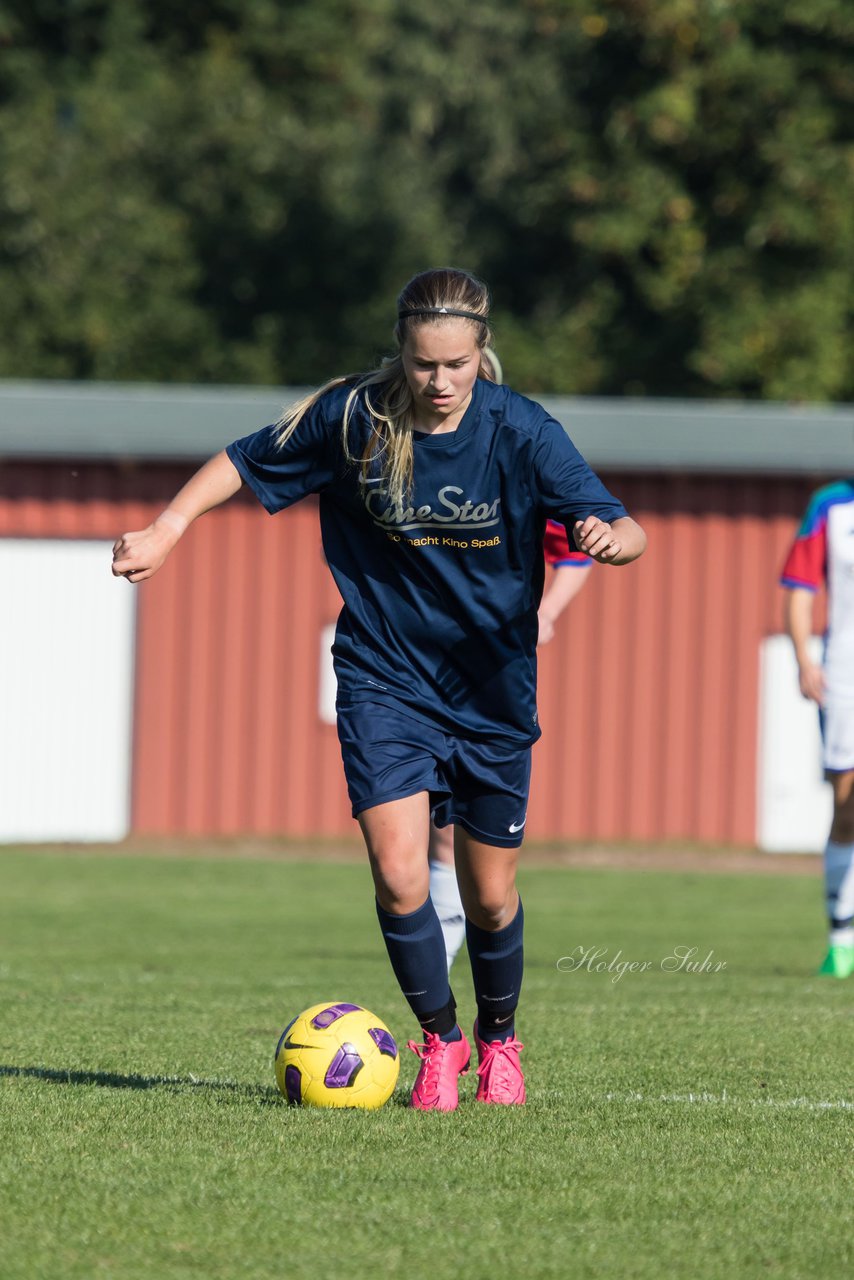 Bild 367 - B-Juniorinnen Krummesser SV - SV Henstedt Ulzburg : Ergebnis: 0:3